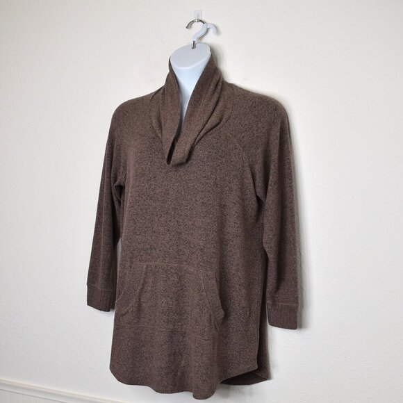 Torrid Super Soft Plush Tunic Sweatshirt Sz 1X Cowl Neck Athleisure Minimalist - Picture 4 of 15